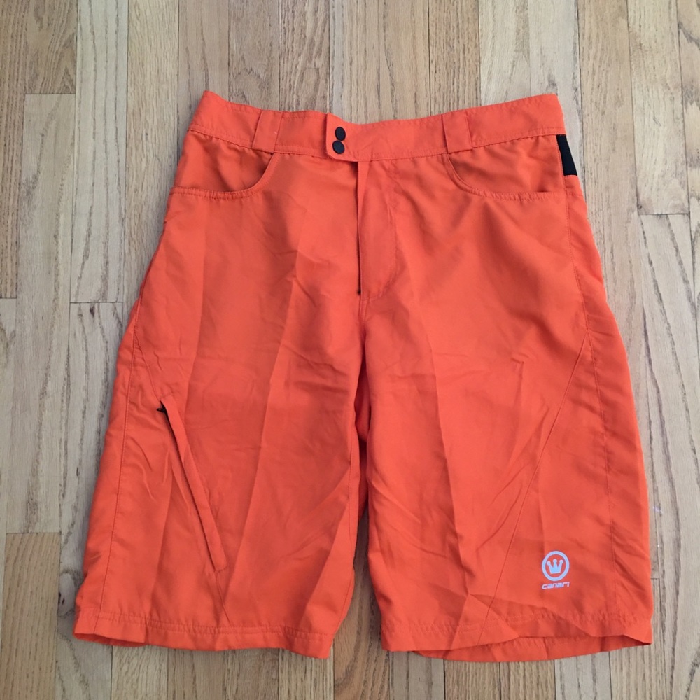 Canari Men’s Unlined Mountain Bike Shorts Sz L EUC